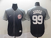 Yankees 99 Aaron Judge Gray Drift Fashion Jerseys,baseball caps,new era cap wholesale,wholesale hats